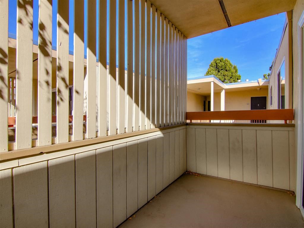 Large Balcony at Magnolia Place Apartments, Sunnyvale