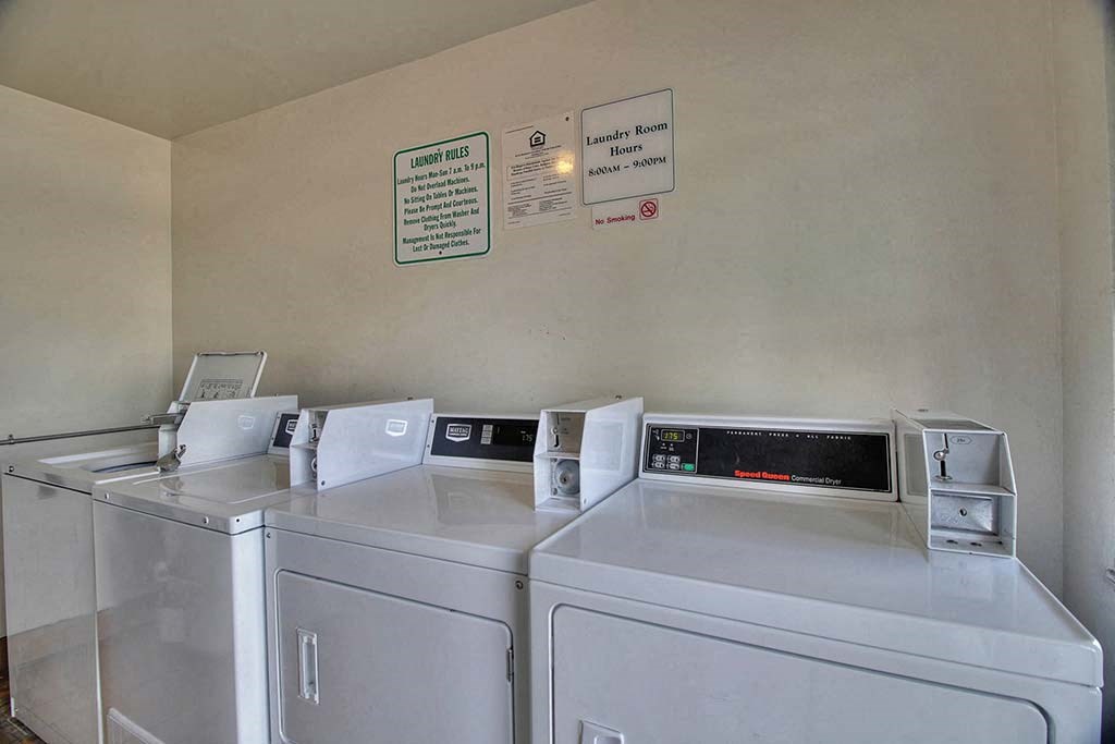 Laundry at Sunnyvale Court, California