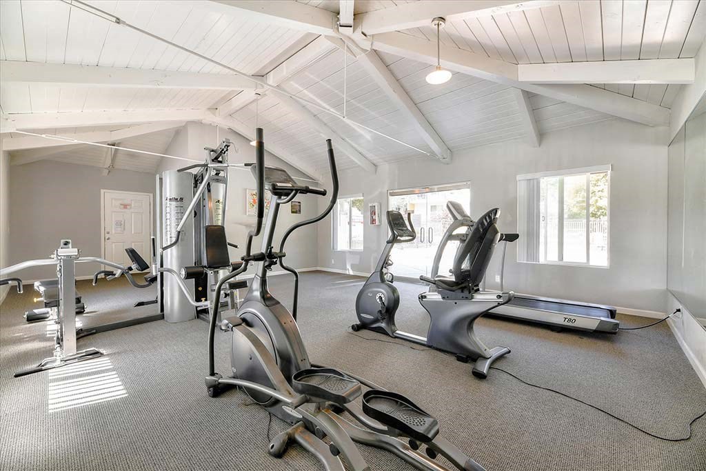 Gym at The Luxe, Santa Clara, California