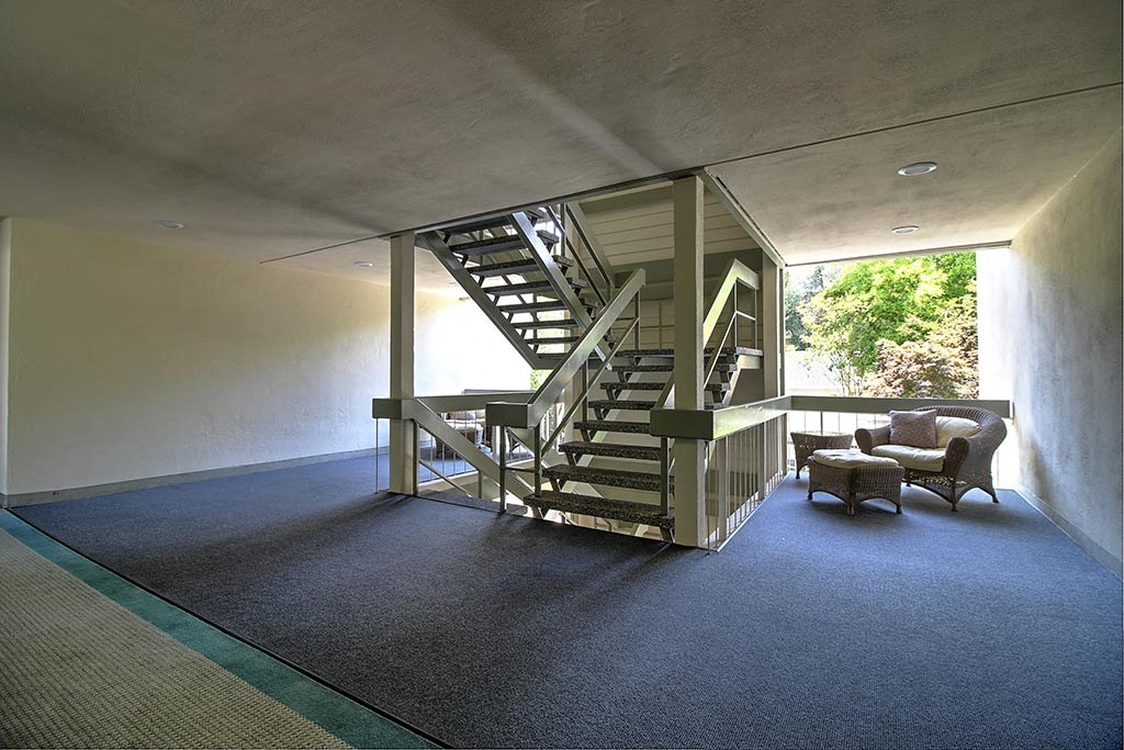 Stairs inside at Wellesley Crescent, Redwood City, CA