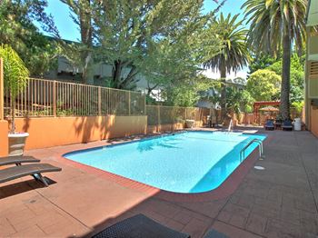Swimming Pool With Relaxing Sundecks at Belmont Square, Belmont, CA, 94002