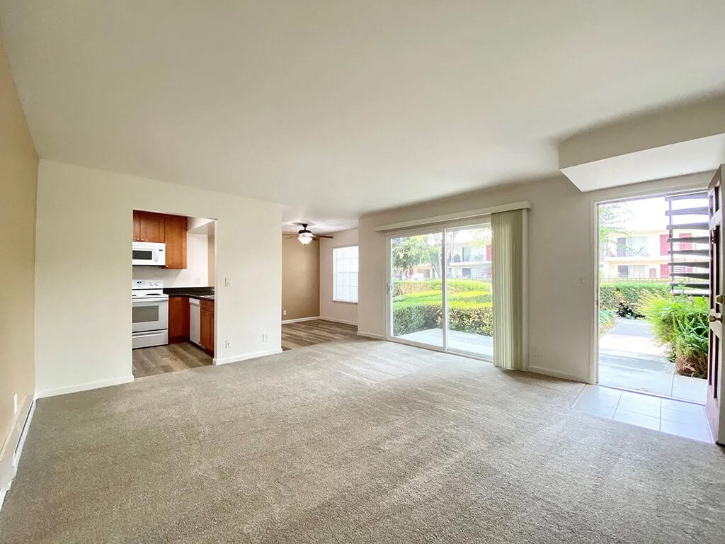 Living Room With Expansive Window at Normandy Park, California, 95050