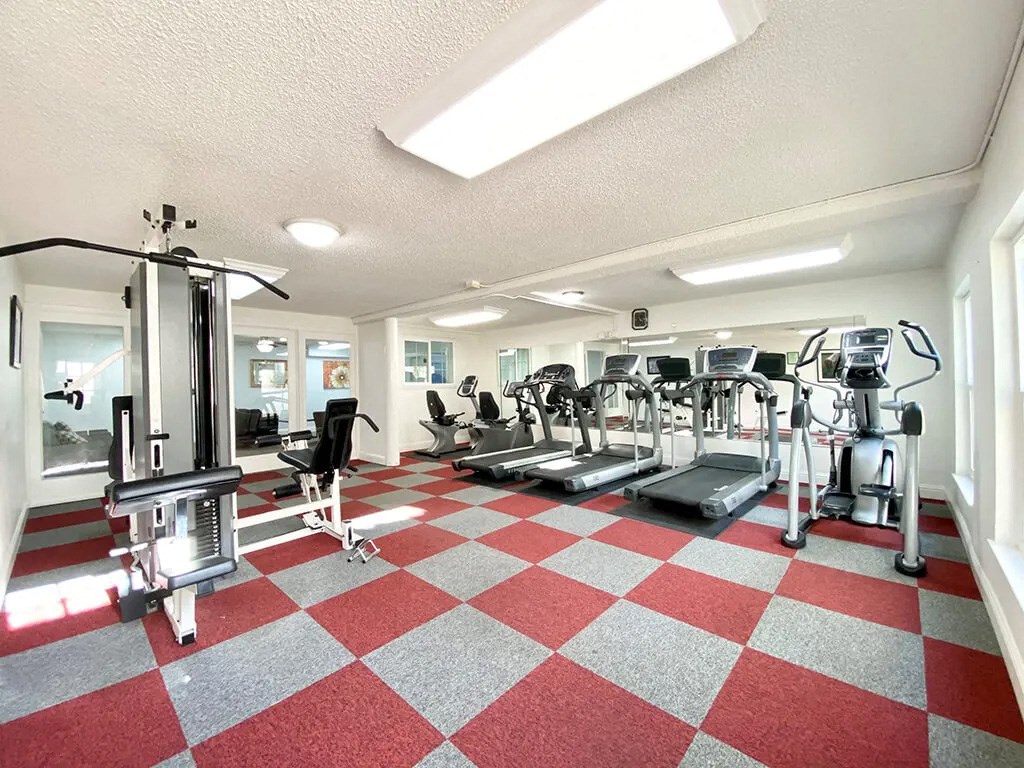 Cardio Machines In Gym at Normandy Park, Santa Clara, CA