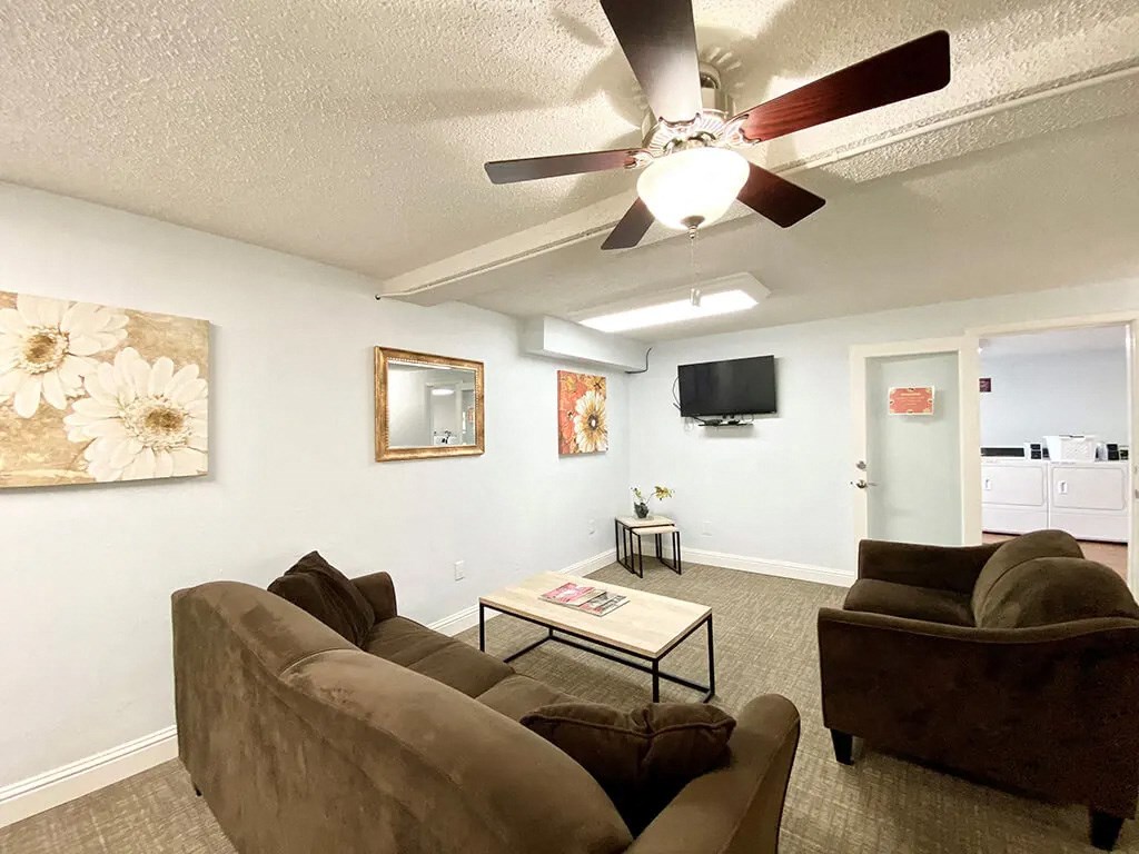 Clubroom With Smart Tv at Normandy Park, Santa Clara, California