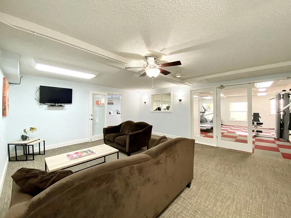 Resident Lounge at Normandy Park, California