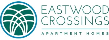 Eastwood Crossings Apartment Homes logo with a green and white design.
