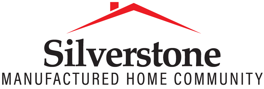 A logo for a manufactured home community named Silverstone.