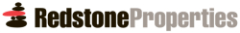 The image is a logo for Redstone Properties.