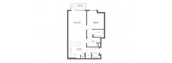 the floor plan  corten house  orcas cove residences