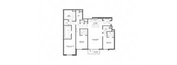 the evergreen floor plan  residences at the galleria  floor plans