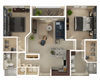 2 Bedrooms 2 Baths