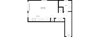 a floor plan of a house