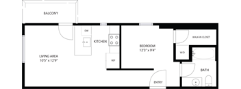a floor plan of a bedroom house