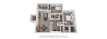 bedroom floor plan an opens a dialog