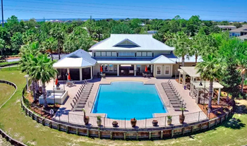 Aerial Pool View