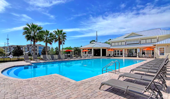 Resort-Style Pool with Lounge Chairs