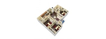 Remington - 3D Floor Plans (Furnished)