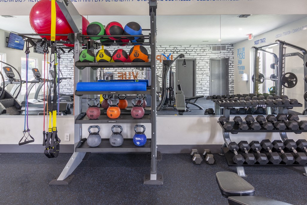 Vue on 67th Fitness Center with Free Weights