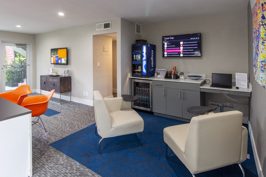 Vue on 67th Coffee Station in Leasing Office