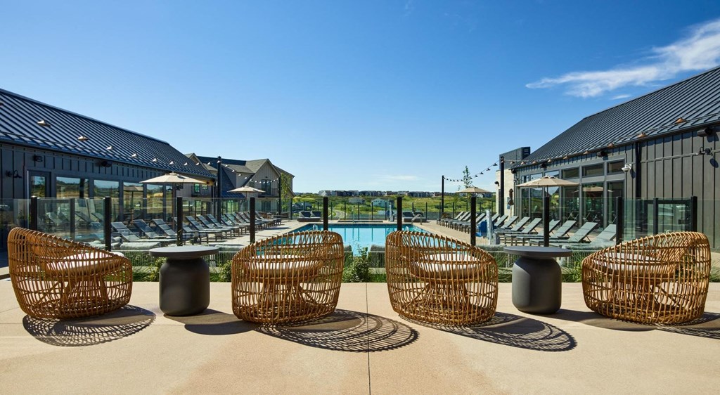 Outdoor Pool Deck