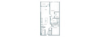 a blueprint of a floor plan of a house