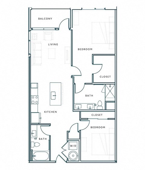a blueprint of a floor plan of a house