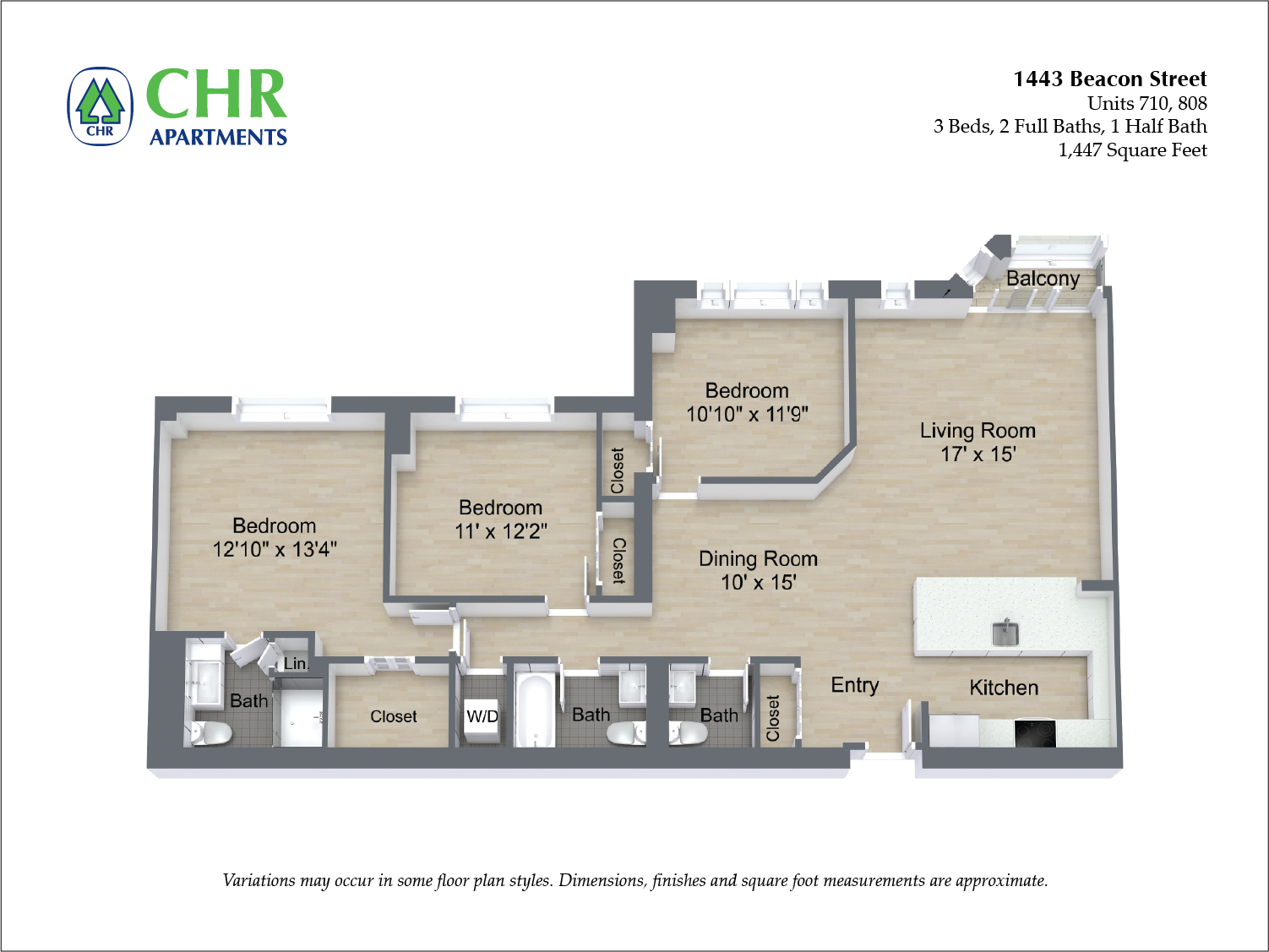 1443 Beacon 3 Bed/3 Bath