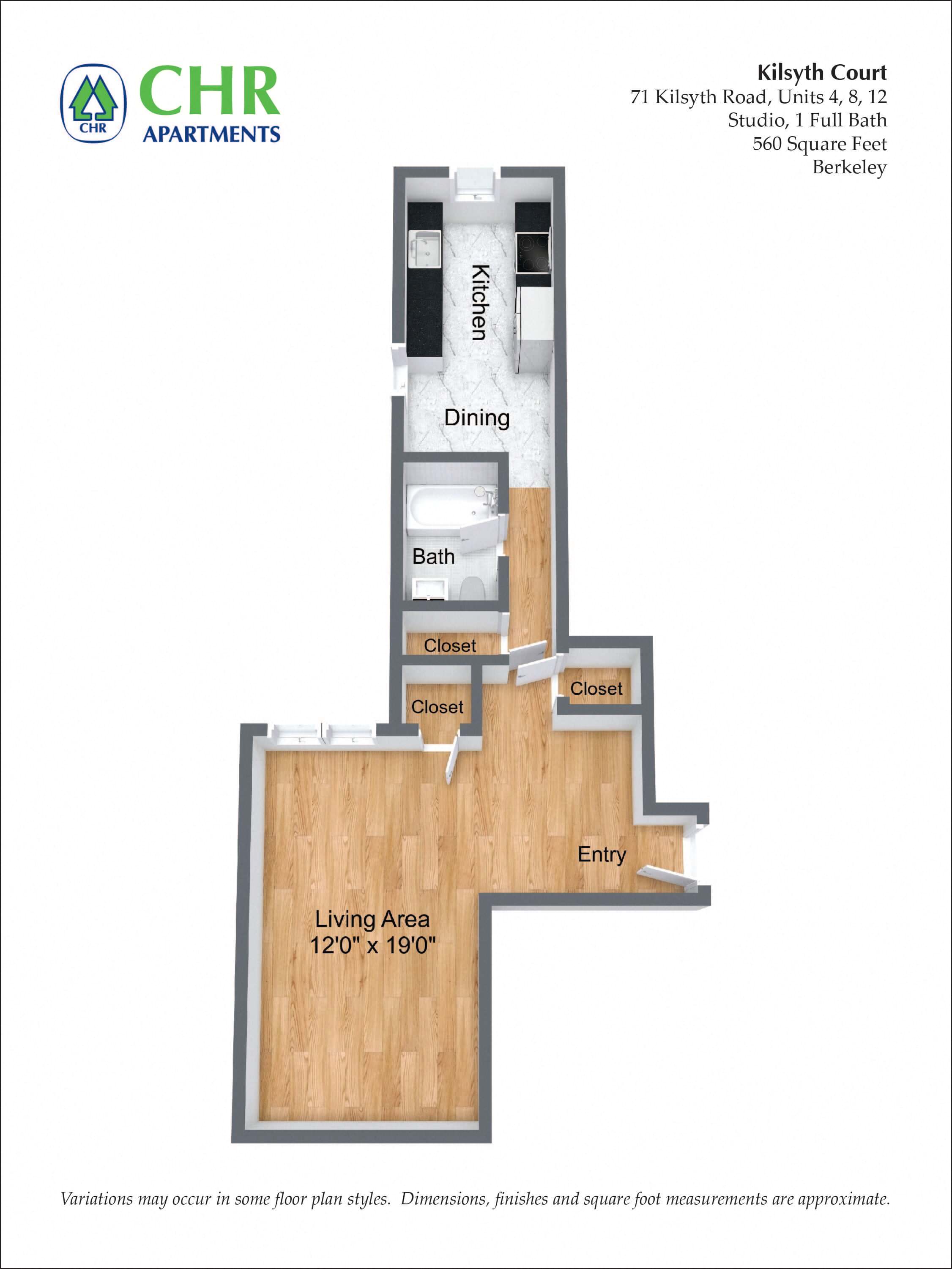 Kilsyth Court Apartments - Studio
