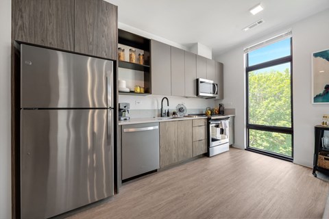 Jr 1 bedroom kitchen layout