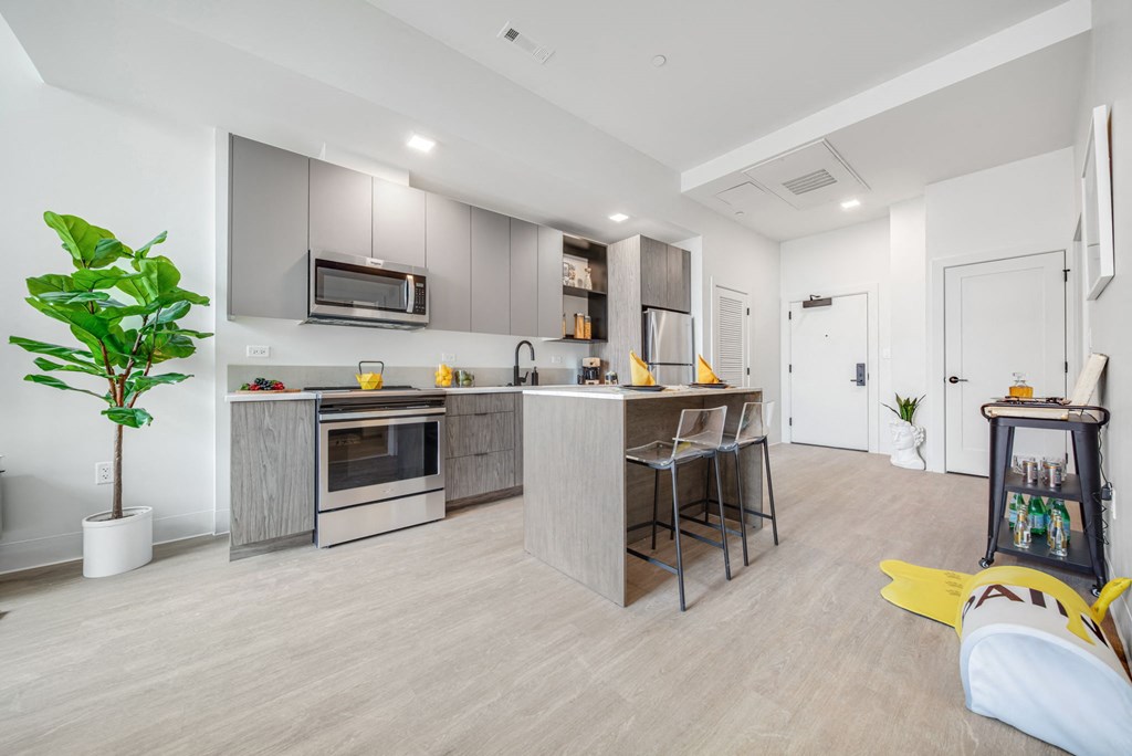 Kitchen featuring stainless steel appliances