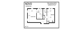 the floor plan of the loophole apartments