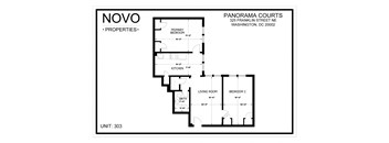 2 Bedroom / 1 Bath