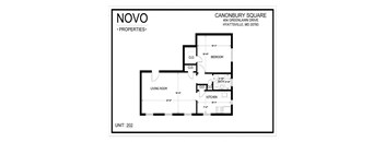 the floor plan of the novo house