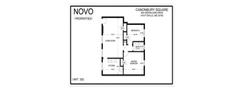 the floor plan of the novo house plans
