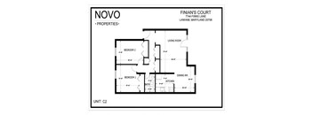 the floor plan of the novo attorneys court unit c2
