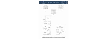 A drawing of a floor plan for a Cooper Zadeh model 1838 right.