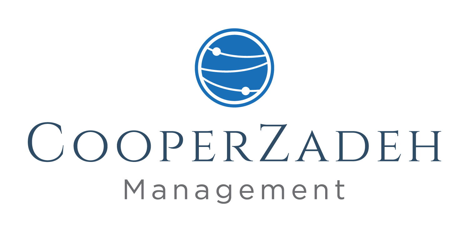 The image is a logo of CooperZadeh Management.