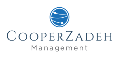 The image is a logo of CooperZadeh Management.