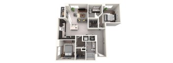 A series of images showing different rooms of a house.