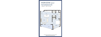 The Townhomes A1 Flat