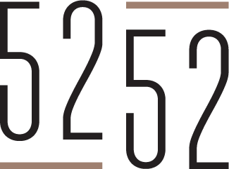 A number 5252 is written in black color.