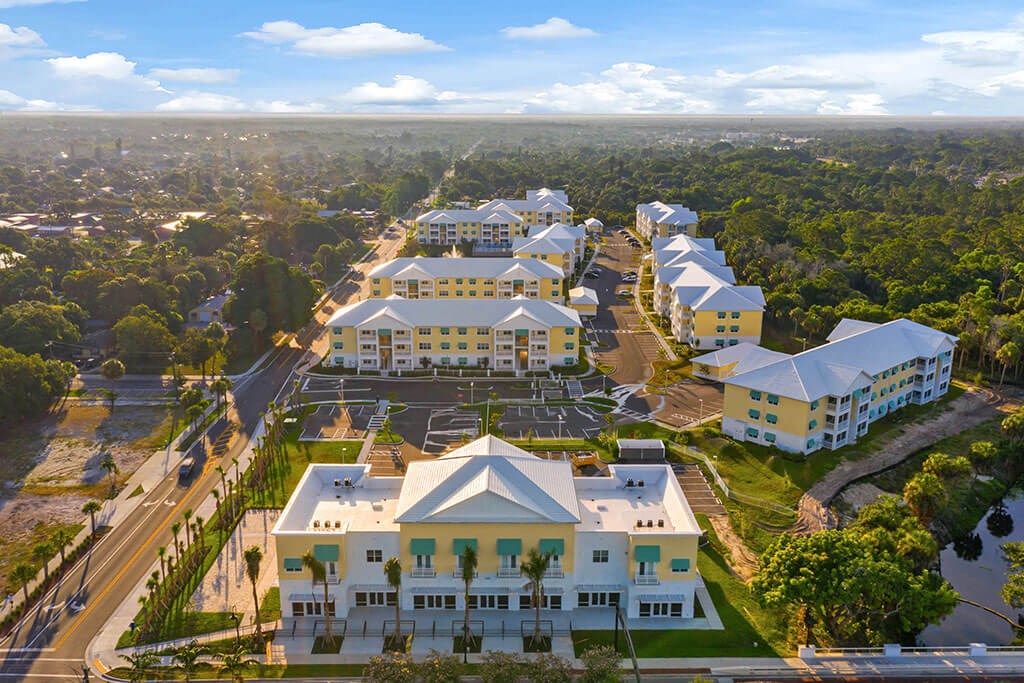 Aerial View Of Community at Waterline Bonita Springs, Florida