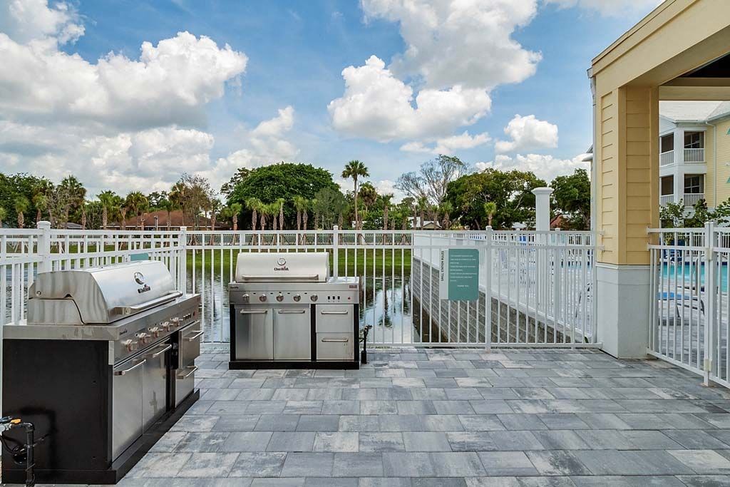 Poolside Grilling Stations at Waterline Bonita Springs, Bonita Springs, FL
