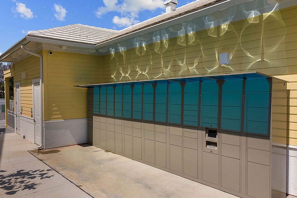 Package Lockers at Waterline Bonita Springs, Bonita Springs