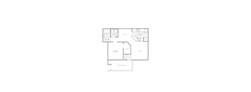 892 sq.ft. 1 bedroom 1 bathroom Cat The Columns at Cypress Point, Wesley Chapel, Florida