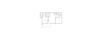 bedroom floor plan | the milano | apartment homes for rent in milwaukee, wi