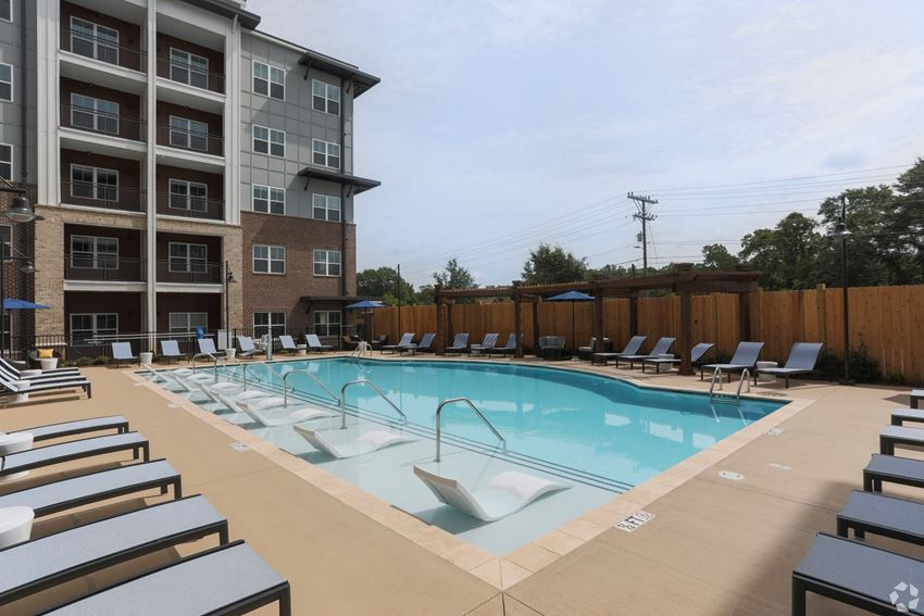 Swimming Pool with Ledge Swimming Pool with Ledge at NorthPointe, Greenville, 29601