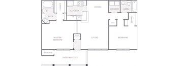 a floor plan of a home