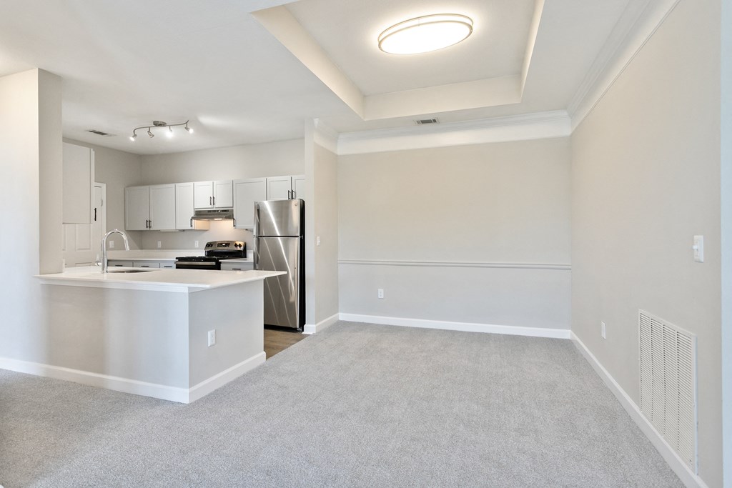 renovated kitchen and dining room