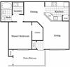 1 Bedroom 1 Bath Deluxe 1 Bedroom 1 Bath Deluxe at Houma Highlands, Louisiana